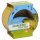 Scare-Tape Vogelabwehrband goldfarben, 8026978000332, 1 Rolle mit 5 cm x 100 m
