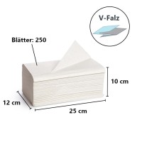 Fripa PLUS Papierhandtücher, 25 x 23 cm, V-Falz,...