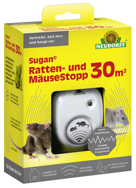 Neudorff Sugan Ratten- und MäuseStopp, 3036, 4005240030363, 30 m²