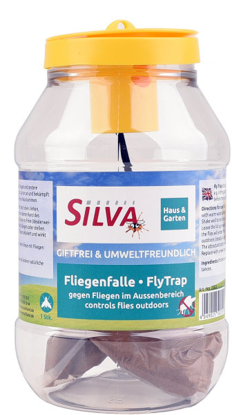 SILVA Fliegenfalle Behälter mit Lockmittel, 2002, 4049025502249, 1 Stück