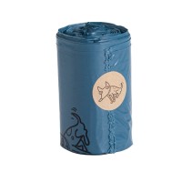 TSP Recycling Hundekotbeutel, blau, 23 x 35 cm, 6060, 4260515080300, 1 Box = 8 Rollen à 15 Stück = 120 Beutel