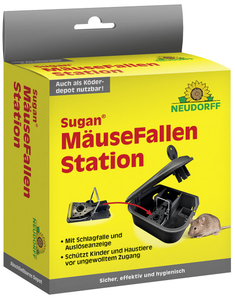 Neudorff Sugan® MäuseFallenStation, 1363, 4005240033883, 1 Stück