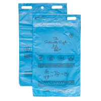 TSP Recycling Hundekotbeutel, blau, 20 x 35 cm, geblockte Beutel, 6092eu, 4260515081550, 1 Umschlag = 2 Blöcke à 50 Beutel = 100 Beutel