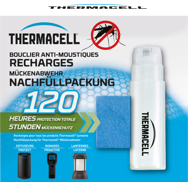 Thermacell® Mückenabwehr Nachfüllpackung R-10, 120 Stunden, 86601332, 3664715053972