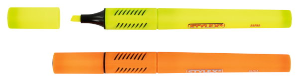 STYLEX® Textmarker, Dreikant, orange oder gelb, 1 Stück