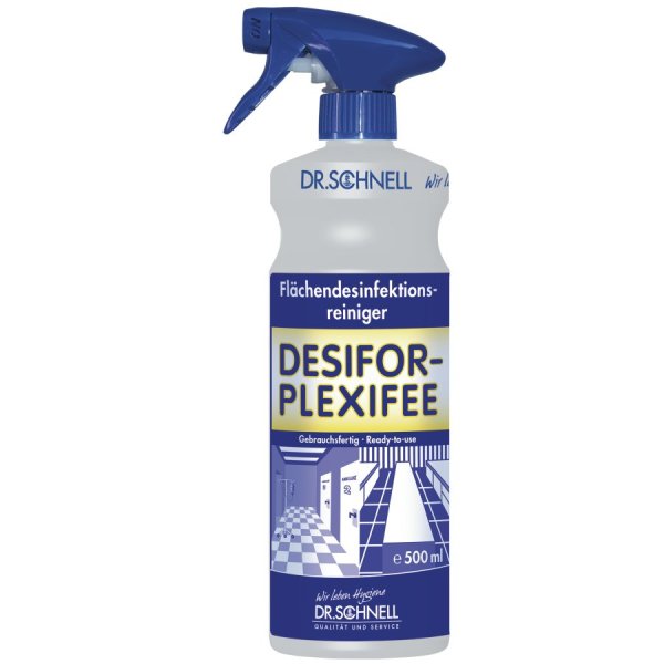 Dr. Schnell Flächendesinfektion DESIFOR-PLEXIFEE, gebrauchsfertig, 0,5 Liter