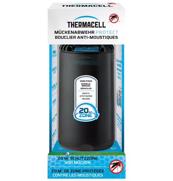 SBM Thermacell Mückenabwehr Protect Tischgerät, Farbe graphit, 1 Stück