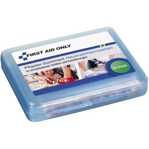 FIRST AID ONLY Pflaster-Box Haushalt/Heimwerken, 20 Pflaster