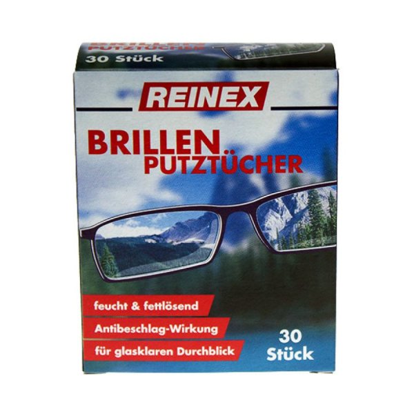 REINEX Brillenputztücher, 30 Stück