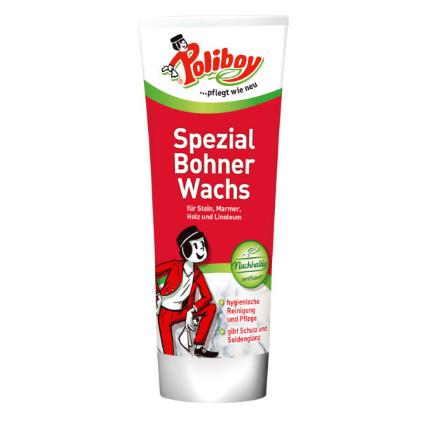 POLIBOY Spezial Bohner Wachs, 6325001, 40161631, 250 ml